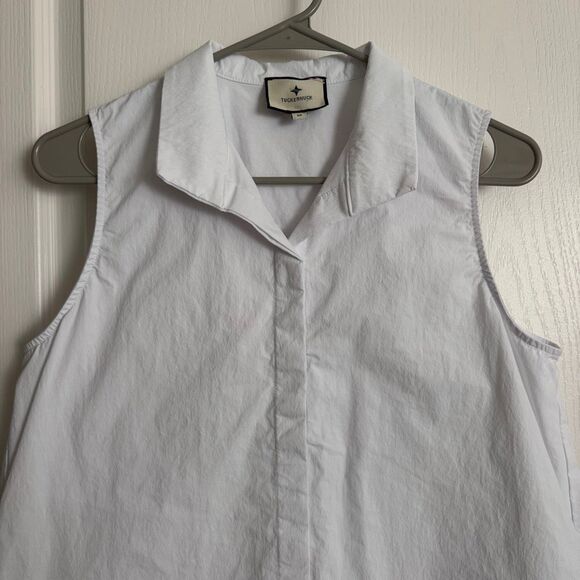 Tuckernuck White Sleeveless Charlie Dress M - Picture 3 of 7